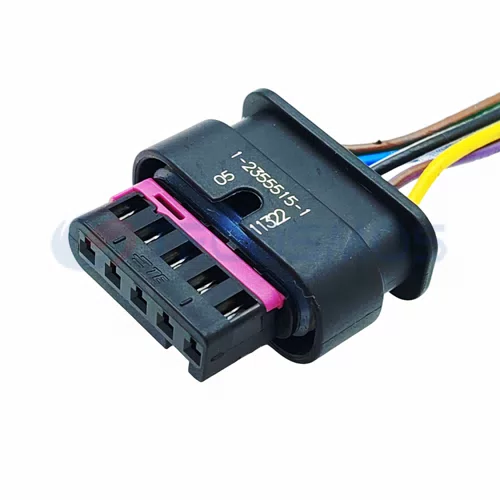 Waterproof Wire Connector Water Pump Cable Harness Car Shell Connector for Volkswagen 5Pin Female Plug 1-1718806-1 - image 3